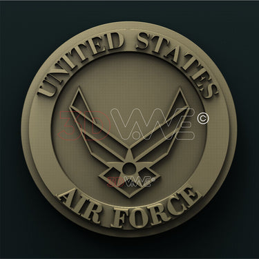 US AIR FORCE SEAL 3D STL 3DWave